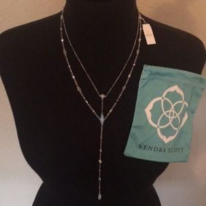 Kendra Scott Krista Lariat Necklace 28"